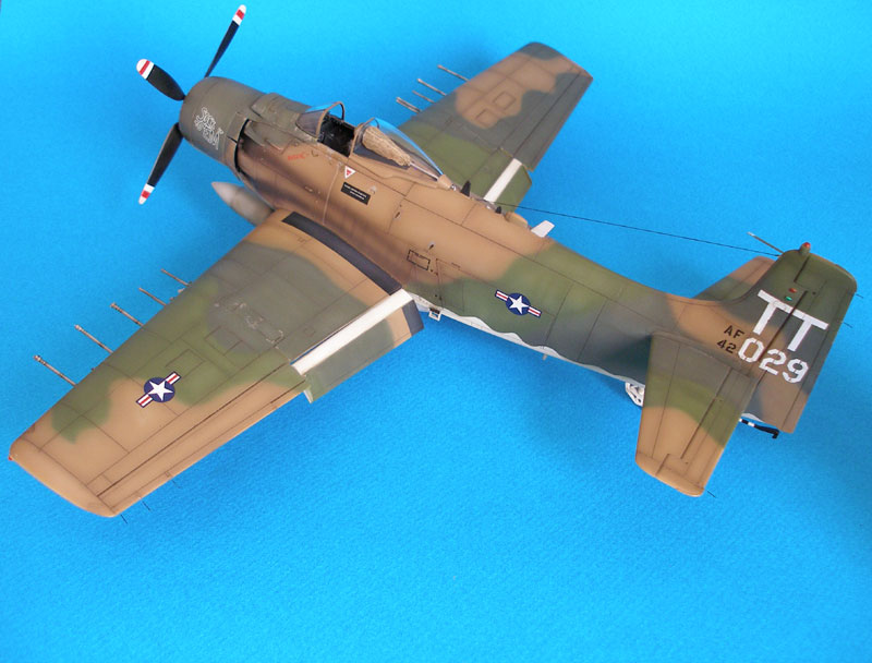 A-1J SKYRAIDER 1/48 tamiya 288974fin04