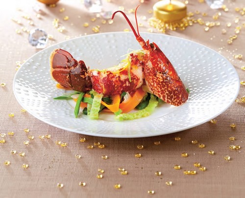 Homard étuvé au beurre d’agrumes et tagliatelles de légumes croquants  292456homardtuvaubeurre