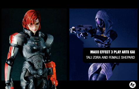 [Square Enix] Mass Effect 3 Play Arts Kai - Tali Zora And Female Shepard 294031mass