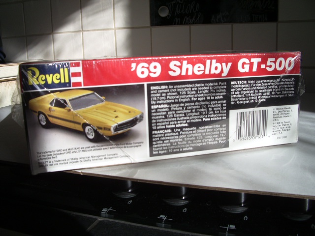 mustang shelby GT 500 1969 de chez revell au 1/25 297960IMGP0410