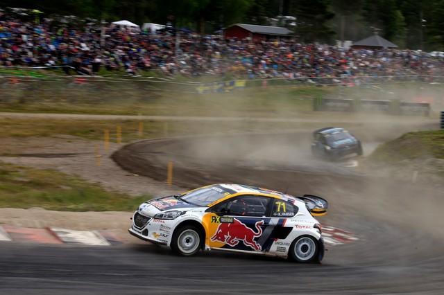 Sébastien Loeb et la PEUGEOT 208 WRX de nouveau sur le podium, en Suède 3057785958eba446938