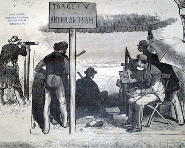 Rifles at Creedmoor Range 3281431876Sept30FrankLesliesIllustratedNewspaperdetail1