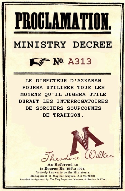 Décrets du ministère de la Magie 335840DECRET5