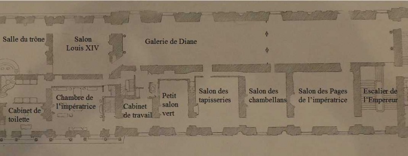 Reconstitution virtuelle du Palais des Tuileries, états Premier Empire et Second Empire 337111planappt1860