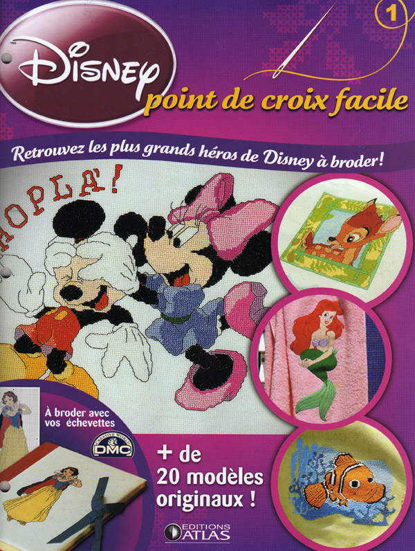 مجلة Disney Point de croix facile 337145VOSBOOKS