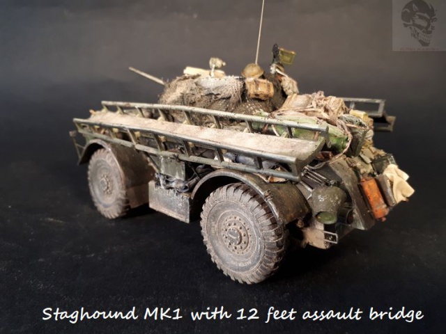 Staghound MK1 late production, Royal Canadian 12 th Manitoba Dragon - (Bronco 1/35) - Caen 1944 34564520170811173425