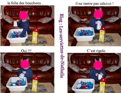 enfants - les Ateliers avec les enfants... Vous avez des photos vous aussi ? 347447Jeuderemplissagebouchonscouvercles