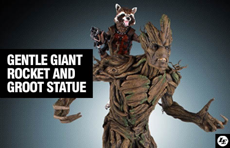 [Gentle Giant] Rocket and Groot Statue - 1/4 Scale 347928322
