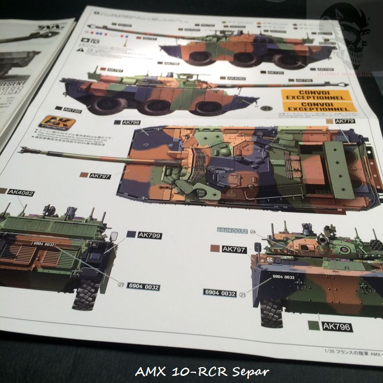 AMX 10 RCR SEPAR maquette Tiger Model 1/35 354663IMG3748