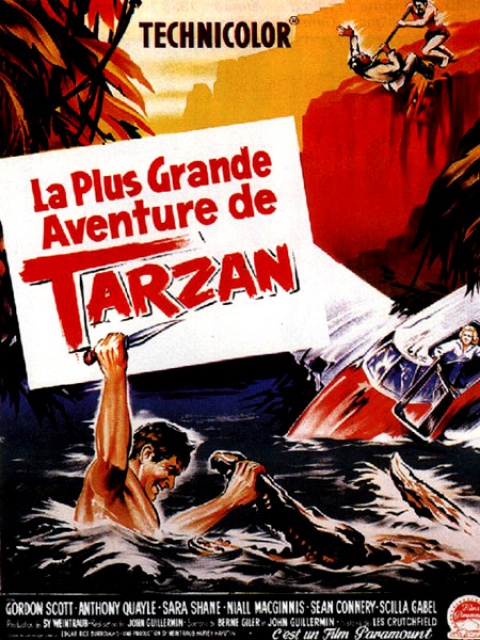 La Plus grande aventure de Tarzan: 358265afficheLaPlusgrandeaventuredeTarzanTarzansGreatestAdventure19591