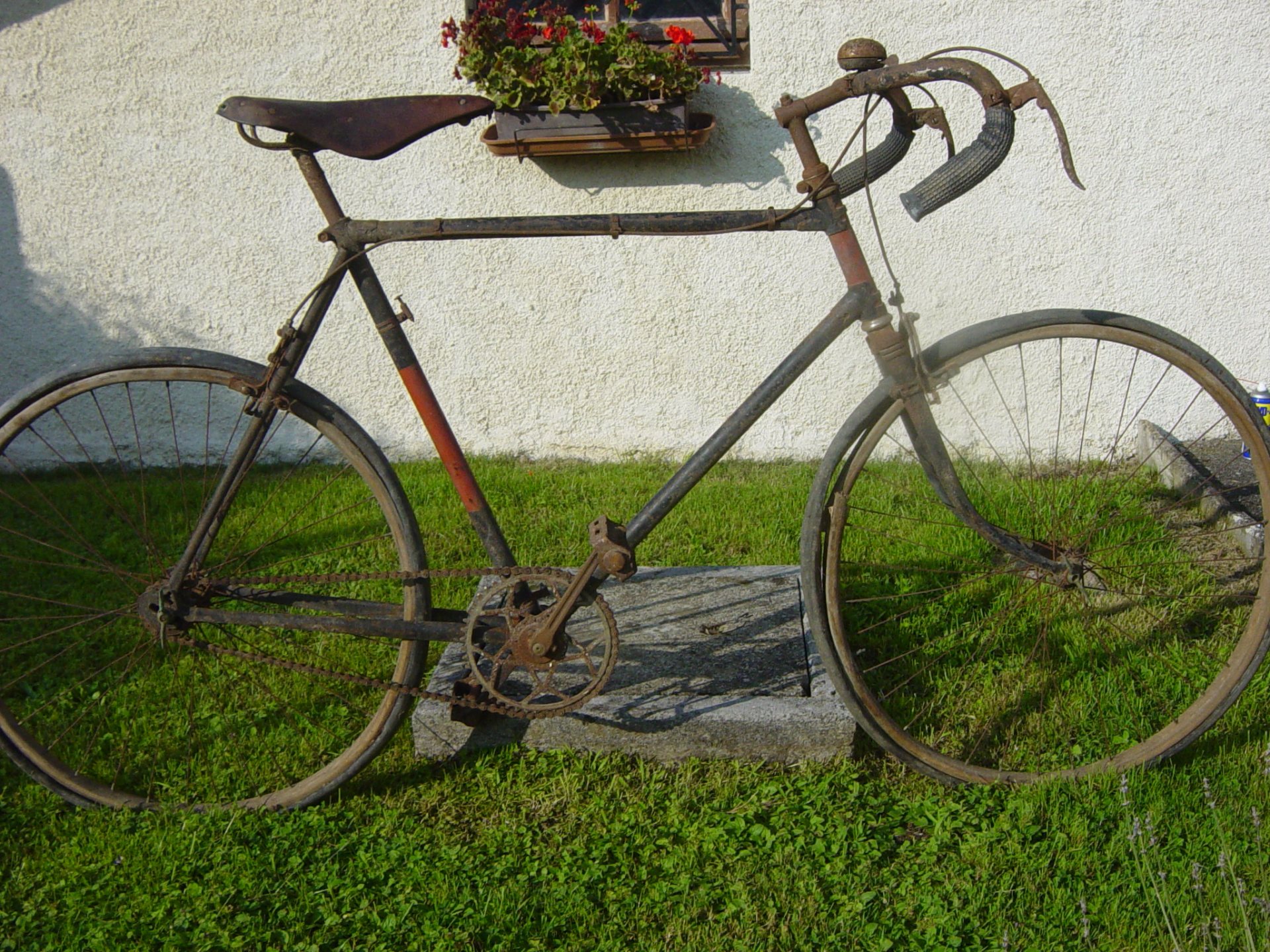 Selle De Vélo Ancien Vintage EXCELSIOR – Cuir Noir, Fabriquée En France, Pour Vélo De Ville