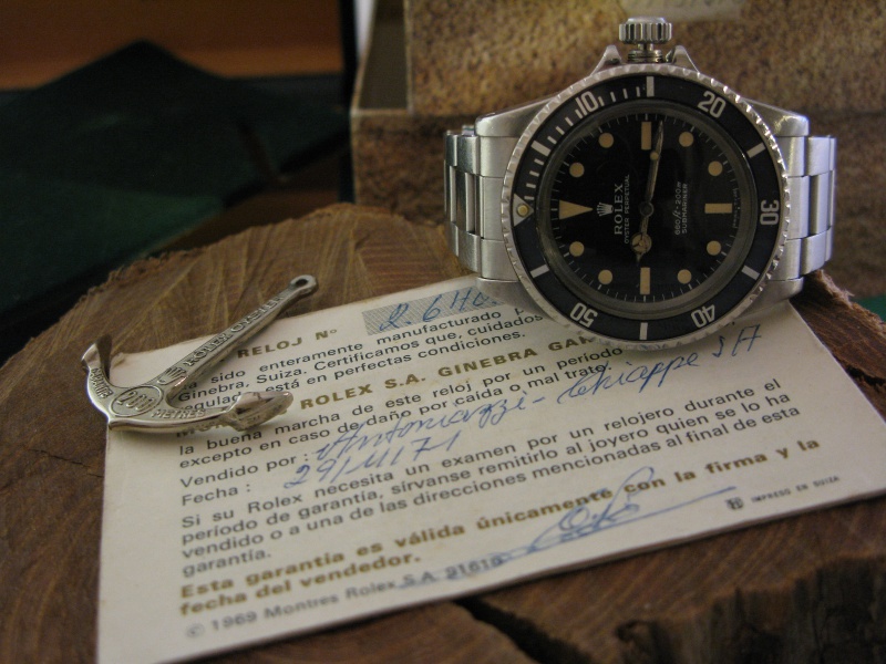 [Vendue] Rolex Submariner 5513 circa 1970, Total Full Set.. prix 5990€  367650IMG8181