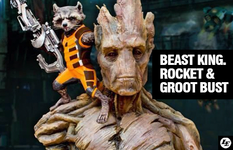 [Beast Kingdom] Guardians of the Galaxy - Rocket & Groot Bust 378155rocket