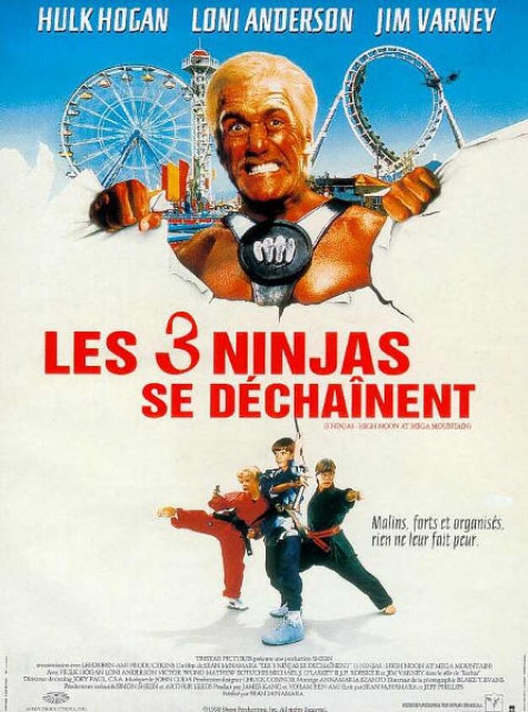 Les 3 Ninjas se déchaînent: 379675affiche3Ninjassedechainent19971