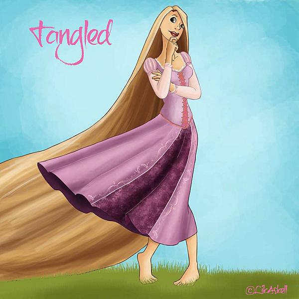 TOUR - [Création / Dessins] La Tour de Raiponce : les fan-arts de la princesse sur le web ! - Page 12 381804tangled