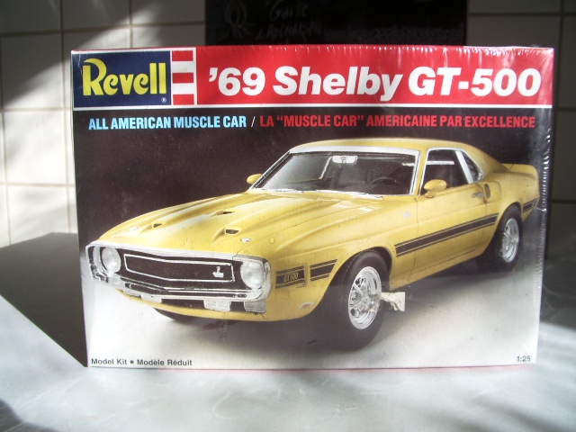 mustang shelby GT 500 1969 de chez revell au 1/25 383365IMGP0409