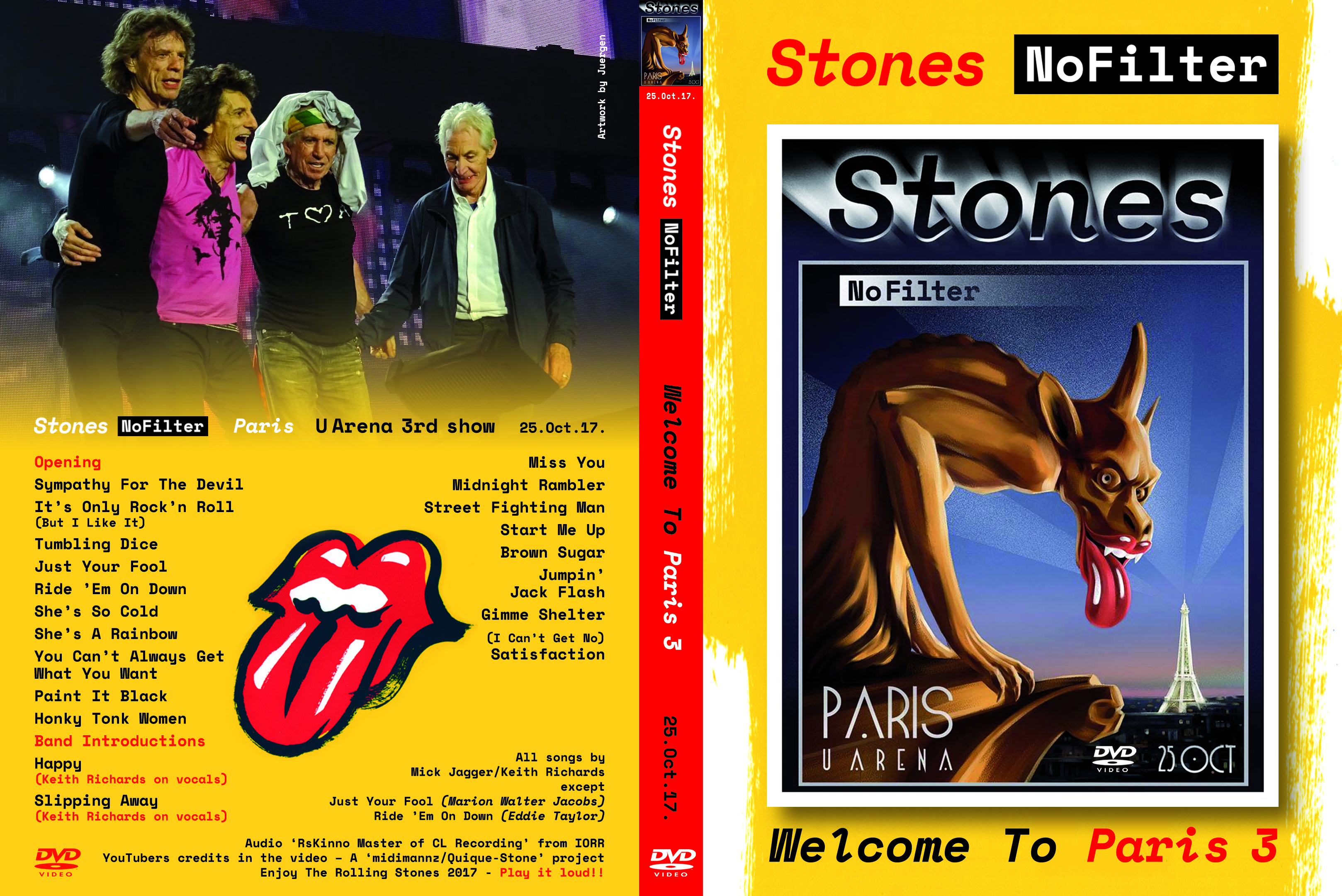 The Rolling Stones, le topic  - Page 15 385186NoFilterParis3DVD9