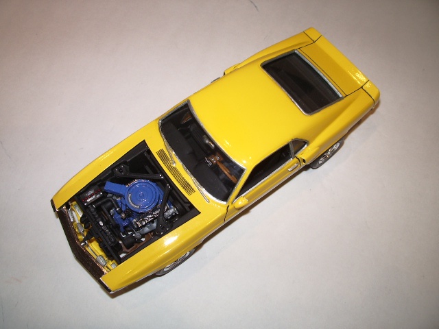 mustang shelby GT 500 1969 de chez revell au 1/25 388167IMGP0776