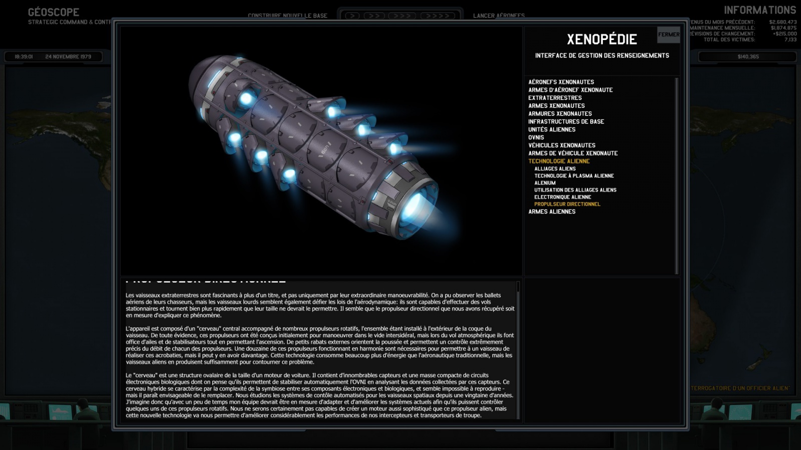 Les ninjas sauvent le monde ! : Xenonauts SNS Edition 394391Propulseurs