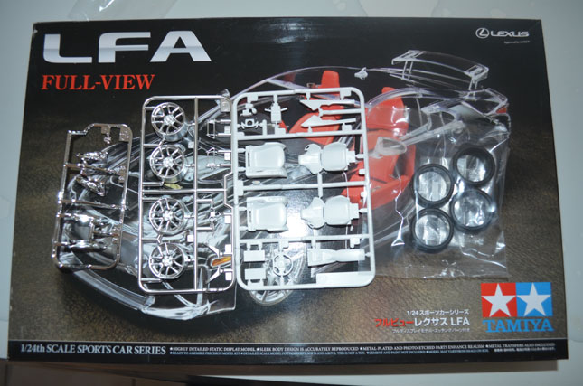 Lexus LFA Full View 1/24 Tamiya 417035DSC0345