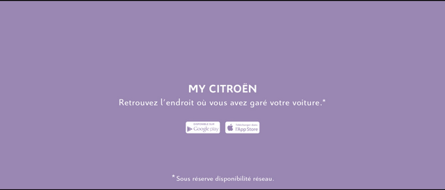 Citroën a lancé une nouvelle campagne institutionnelle « Citroën Inspired By You » 417902CITROENCITROENINSPIREDBYYOUAppMyCitroen2113390