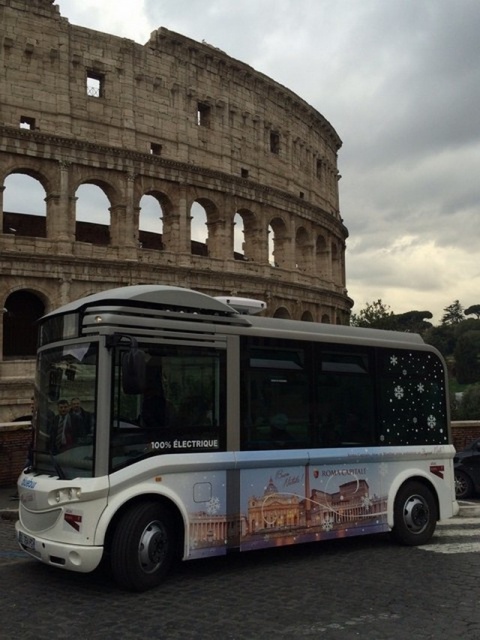 Les bus électriques du Groupe Bolloré choisis par Rome 421086BusRome
