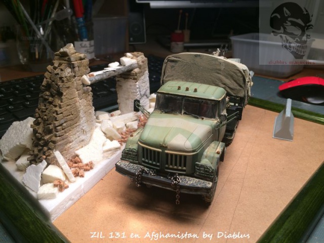 ZIL-131 avec canon anti-aérien ZU-23 en Afghanistan,maquette revell 1/35 - Page 2 429379IMG4653