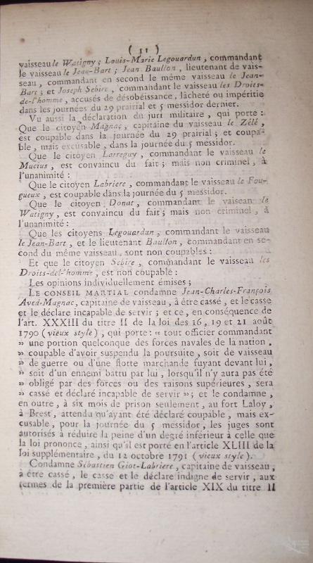 l'affaire des 29 prairial et 5 messidor an 3 432084DSCF6395