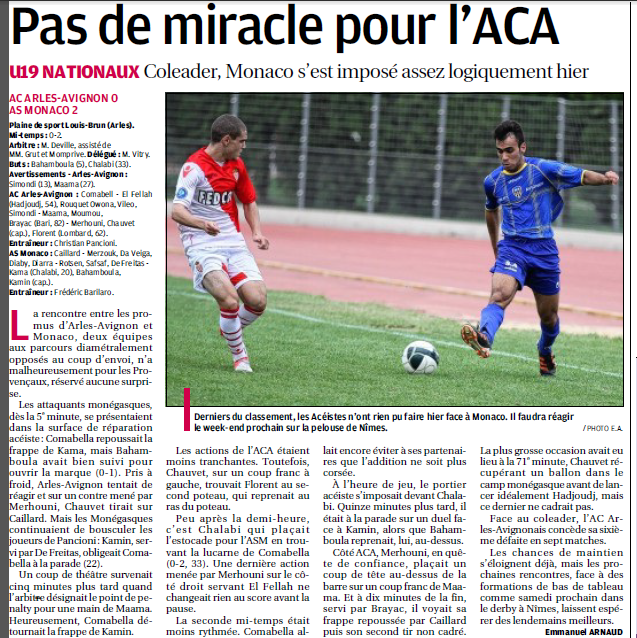 AC ARLES-AVIGNON B // CFA2  MEDITERRANEE GROUPE E  - Page 11 433572877