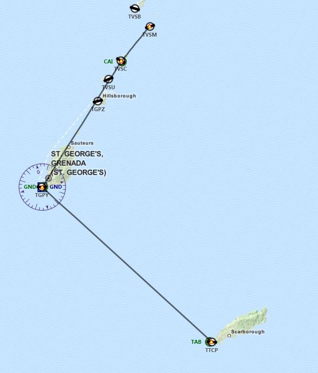 Rapport du vol "Révision navigation en version nocturne étape 1" 435780441