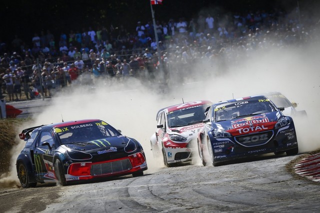 Rallycross - Beau podium de Sébastien Loeb et la PEUGEOT 208 WRX à domicile 4403242016RXFrance620