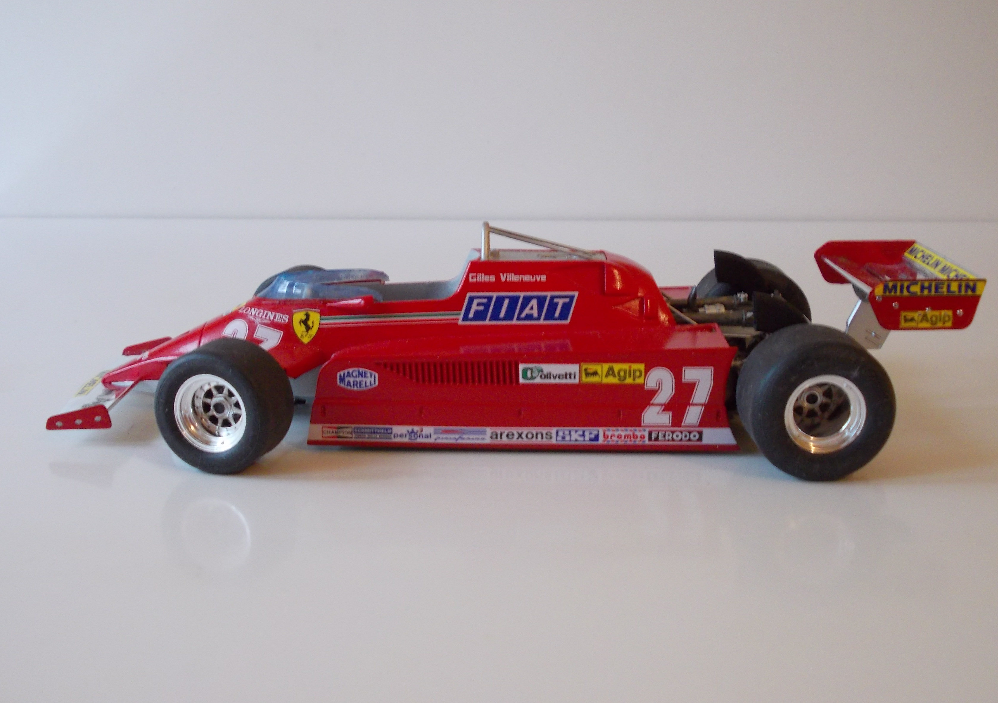 FUJIMI FERRARI 126CK SPAIN VILLENEUVE enfin finie 444743084