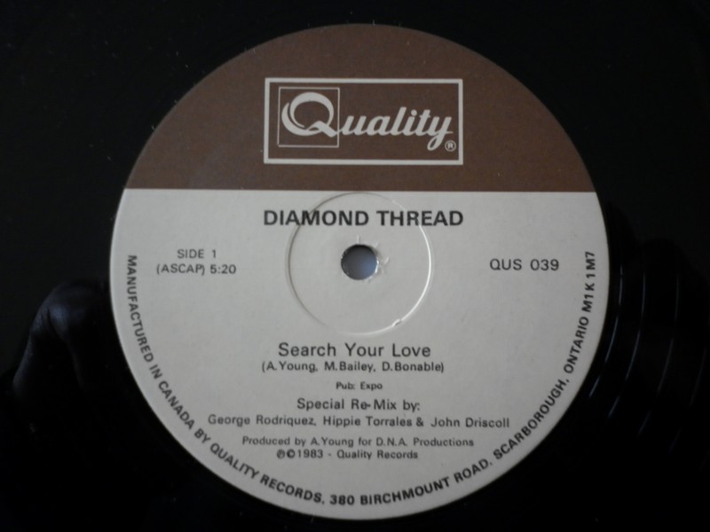 12'-DIAMOND THREAD-SEARCH YOUR LOVE-83-QUALITY REC 445862diamond