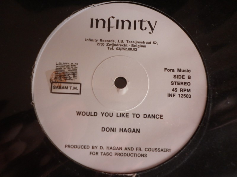 12'-DONI HAGAN-WOULD YOU LIKE TO DANCE-82-INFINITY REC 454456do