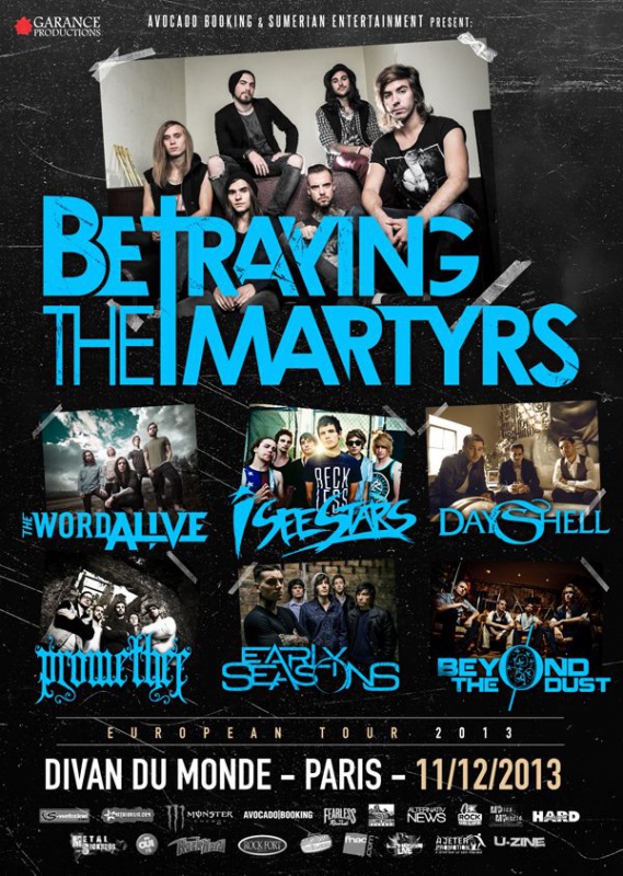 11.12 - Betraying The Martyrs + guests @ Paris 45526220131211BTM