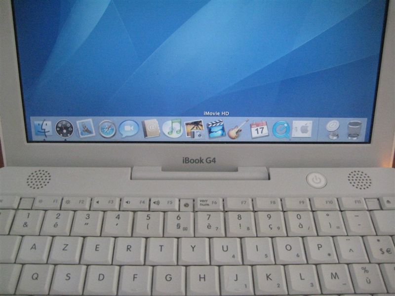 (VDS) Apple iBook 13" G4 1.33 Mhz 768 Mo en boite, très bon état 458752IMG3335