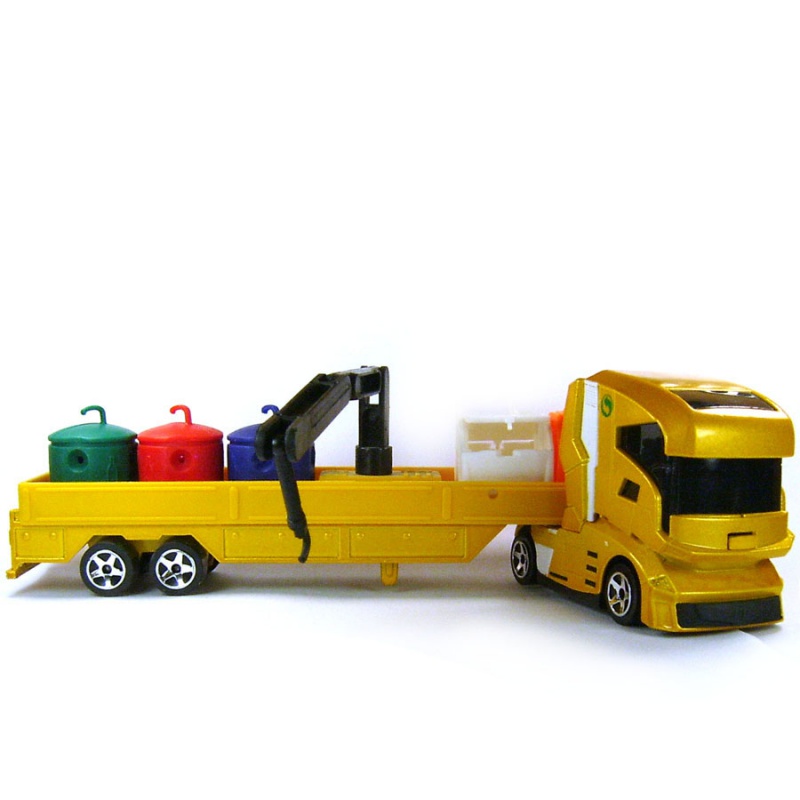 N°604A CAMION FUTURISTE + CONTAINERS RECYCLAGE  472229725
