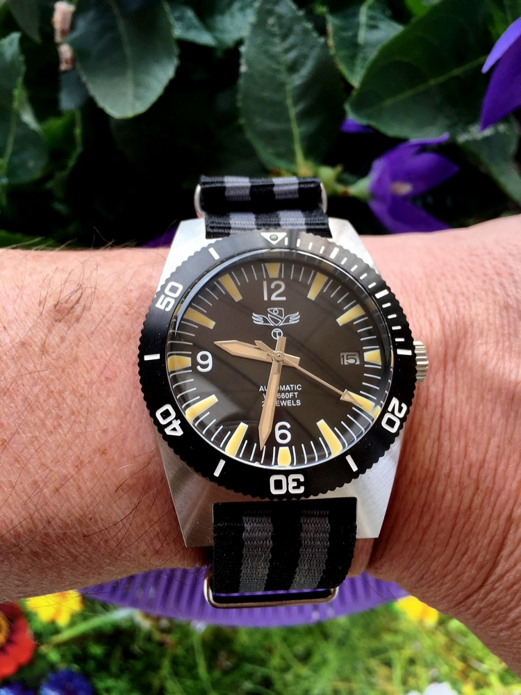 Military Industries 1970s diver's watch 473839371