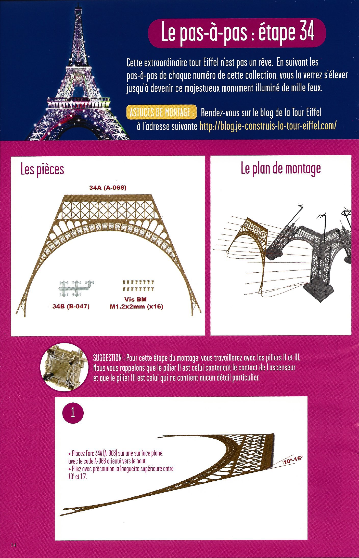 Numéro 34 - Je construis la Tour Eiffel - La tour selon les quatre saisons 50214434b