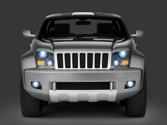 Un concept très "body buildé"Jeep Trailhawk 5094042007JeepTrailhawkConcept1