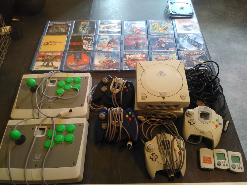 [ESTIM] Lot Dreamcast + Jeux NES et SNES 5268502203