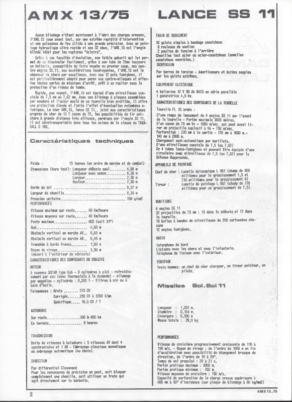 AMX 13 canon de 75 1/35ème Réf L 784 528592AMX1375784003Heller135