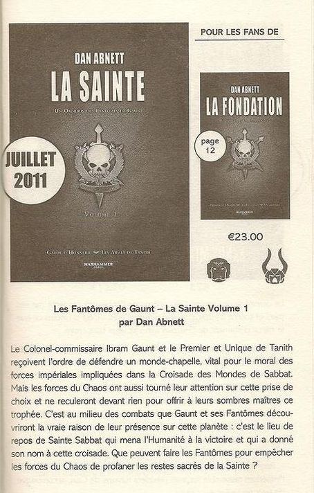 Les Fantômes de Gaunt omnibus 534217Lasainte