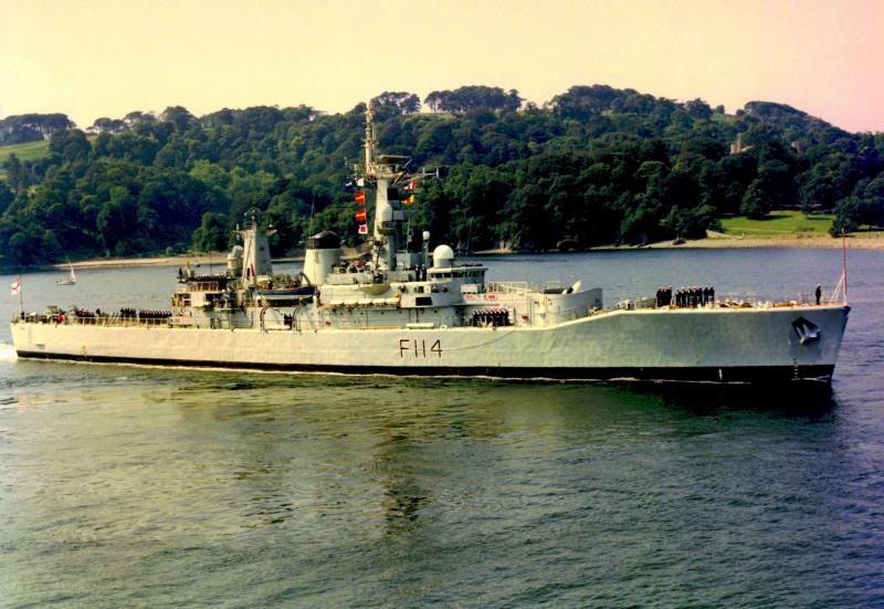 FREGATES ANTI-SOUS-MARINES CLASSE LEANDER (TYPE 12I) 543244HMSAjaxDevonport