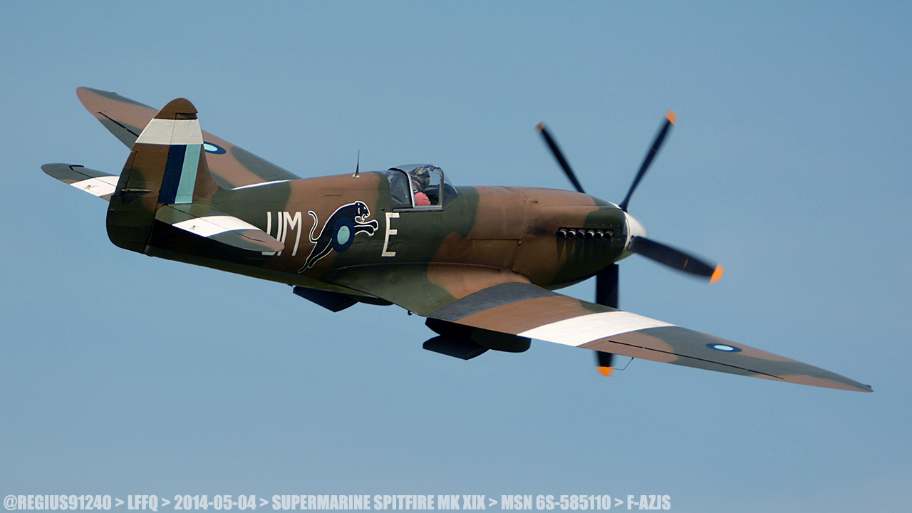 spitfire - Page 7 543617150087LFFQ20140504SUPERMARINESPITFIREMKXIXMSN6S585110FAZJS2