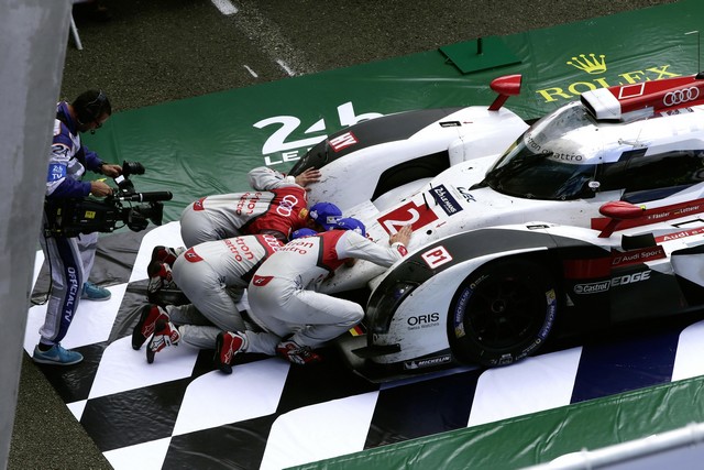 24 Heures du Mans 2014 : Audi Sport Team Joest bat Porsche et Toyota  546266AudiSportTeamJoest1