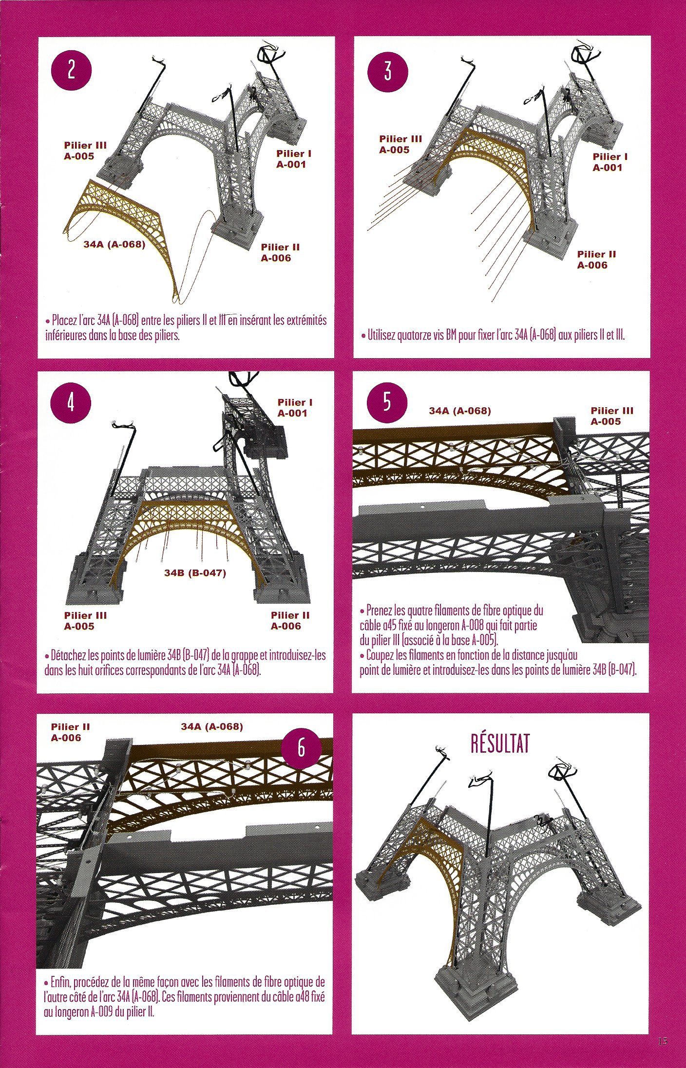 Numéro 34 - Je construis la Tour Eiffel - La tour selon les quatre saisons 56416534c