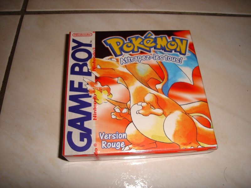 Estim Pokémon Version Rouge Game Boy sous BLISTER 571561DSC02436