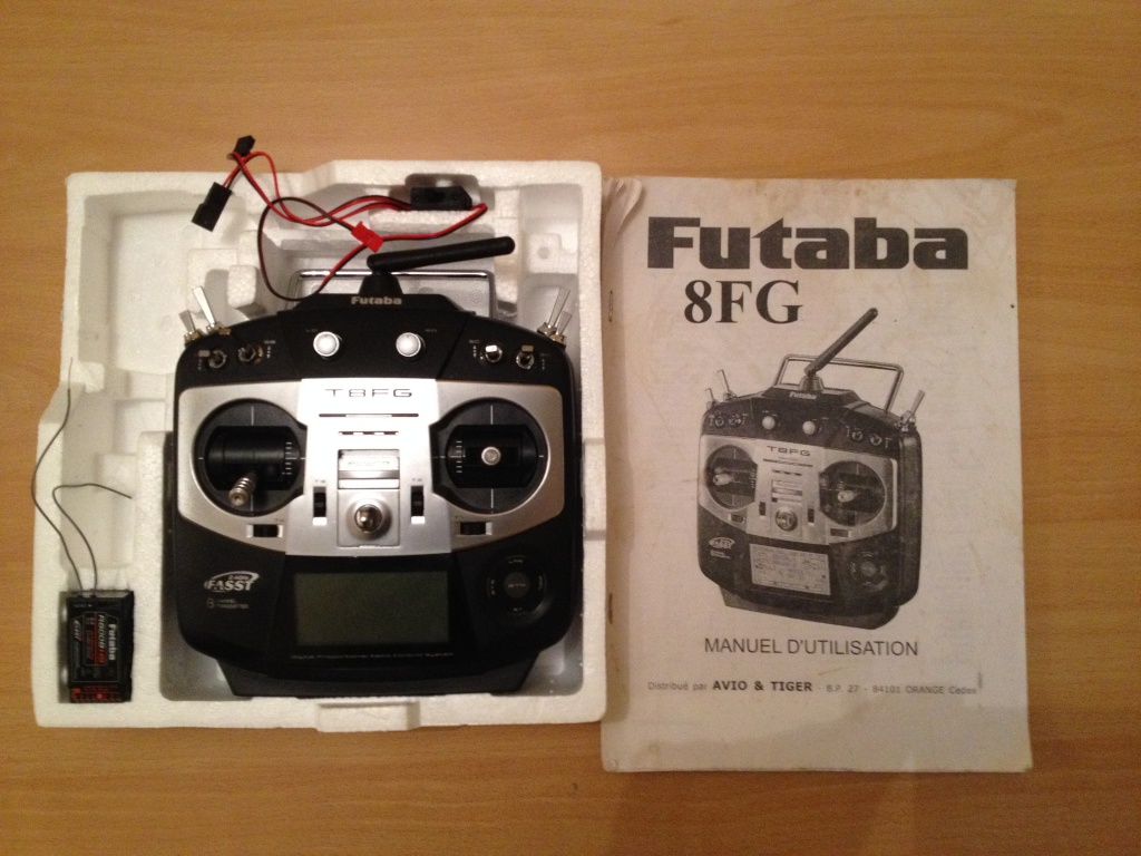 Futaba 8fg + récepteur r6008hs 581917photo1