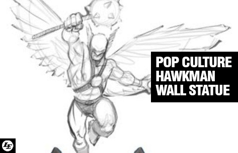 [Pop Culture Shock] DC Comics: Hawkman - Wall Statue 582326hawk